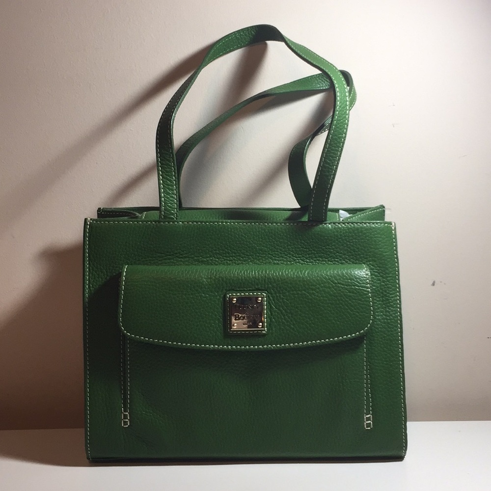 Dooney & Bourke Green Leather Handbag